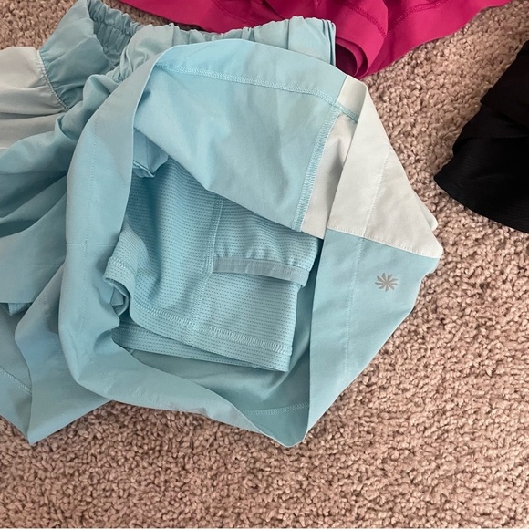 Athleta Girl Skirt/ Skort Bundle (3) Blue, Pink, Black XS/Small 6/7 - Picture 5 of 12